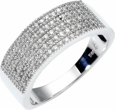 Produktbild von Diamonds by Ellen K. Ring 585/- Gold weiß 018 (57,0) Diamant weiß 317370004-1