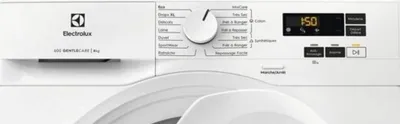 Image de Sèche-linge pompe à chaleur 60cm 8kg blanc - Electrolux - EW6HI5829SB - gentlecare