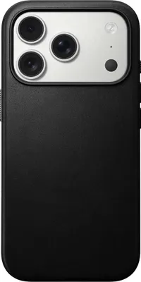 Obrázek produktu pro Nomad Modern Leather Case, black - iPhone 17 Pro