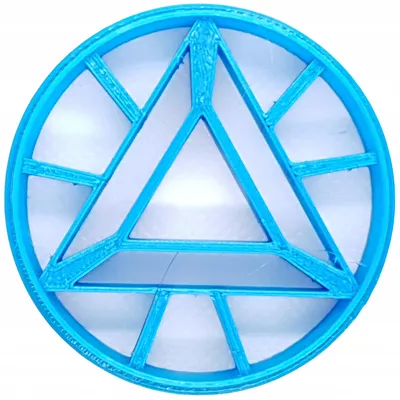 Produktbild von WeebAll Iron Man Symbol Ausstecher für Knete