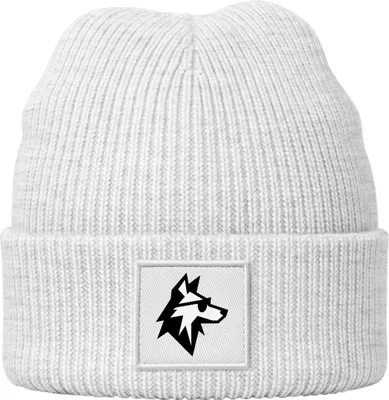 Produktbild von Wintermütze mit Aufdruck Wolf Kinder Beanie Jungen Patch Print Strickmütze Winter Accessoires MoonWorks®