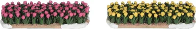 Produktbild von Tulpenfeld 2 Stück l10xw4,5xh2 cm Weihnachtshaus