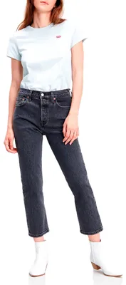 Produktbild von Levi's Damen 501® Crop Jeans,Mesa Cabo Fade,33W / 28L