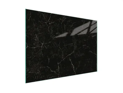Immagine prodotto di Tagliere Piastra copriforno Tagliere multiglass 30x22 cm Marmo Nero