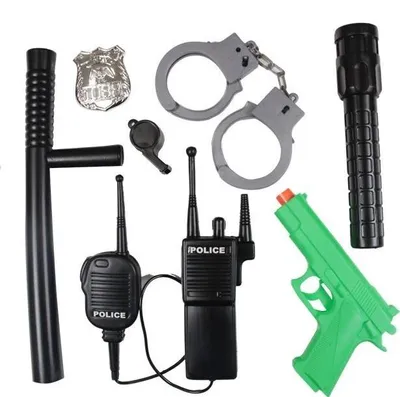 Productafbeelding van Politie accessoire set 7-delig