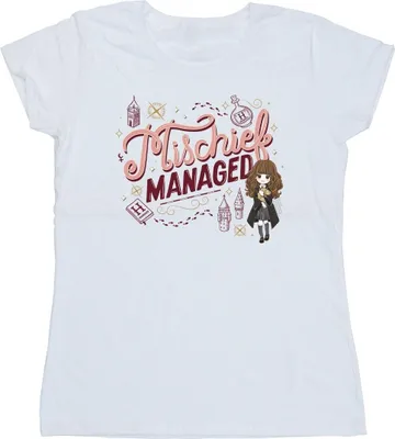 Produktbild von Harry Potter - "Mischief Managed" T-Shirt für Damen BI24126 (XXL) (Weiß)
