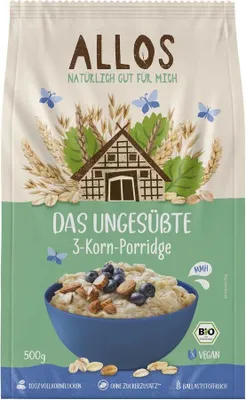 Produktbild von Ungesüßte - 3-Korn-Brei 500g