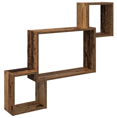 Immagine prodotto di Mensola da parete in legno, 91,5 x 15 x 76 cm