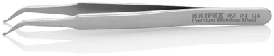 Zdjęcie produktu dla Precyzyjne pęsety SMD 115 mm ze stali nierdzewnej KNIPEX | 4003773085591