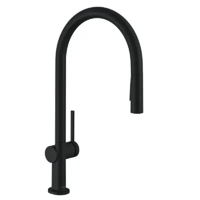 Produktbild von hansgrohe Küchenarmatur Talis Einhebel Küchenarmatur mit ausziehbarem Auslauf, Armatur Küche (Warmwasserarmatur & Kaltwasserarmatur, Kaltwassserhahn)