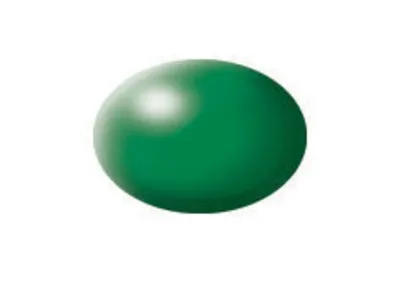 Produktbild von Revell GmbH laubgrün, seidenmatt RAL 6001 Aqua Color 18 ml, Revell Modellbau-Farbe auf Wasserbasis Sonstige