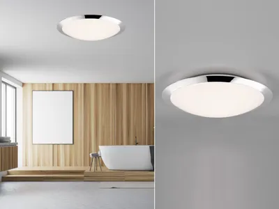 Produktbild von Trio Leuchten Deckenleuchte Beleuchtung Umberto 680319106 LED Chrom modern Design