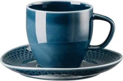 Produktbild von Rosenthal Junto Ocean Blue Kaffeetasse mit Untertasse