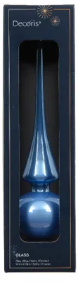 Productafbeelding van Piek glas d6h26 cm sky blauw I Decoris