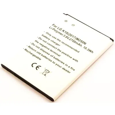 Produktbild von Akku für LG Electronics K430H Li-Pol 3,8 Volt 2200 mAh weiß