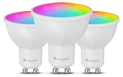 Obrázek produktu pro Nanoleaf N7502B02-3GU10, Chytrá žárovka, Wi-Fi/Bluetooth, Bílá, GU10, MR16, 16000000 barva/barev