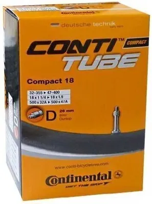 Obrázok produktu pre Continental 0180017, 27.5", 57 - 70 mm, 4 cm, Čierna, Box, 1 kusov