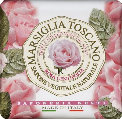 Zdjęcie produktu dla Nesti Dante Marsiglia Toscano Rosa Centifolia Naturalne mydło toaletowe, 200g