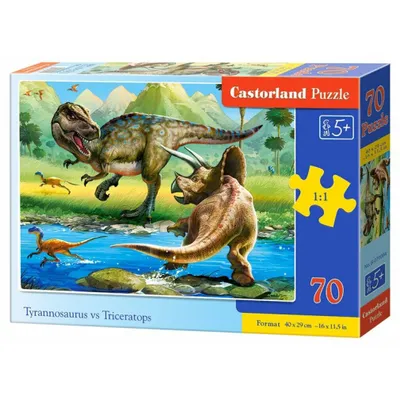 Produktbild von Castorland B-070084, 70 Stück(e), Dinosaurier, 5 Jahr(e)