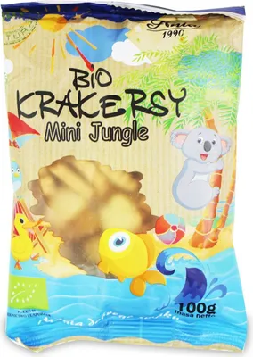 Zdjęcie produktu dla KRAKERSY MINI JUNGLE100 g -ANIA