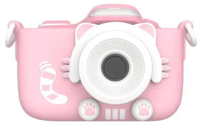 Image de myFirst Camera 3 Appareil photo pour enfants 16 MP Fonction selfie Rose avec accessoires