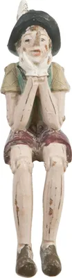 Zdjęcie produktu dla Clayre & Eef Figurka Pinokio 4x7x15 cm brązowy plastik