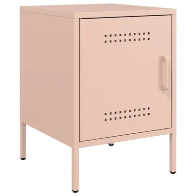 Produktbild von Nachttisch Rosa 36x39x50,5 cm Stahl