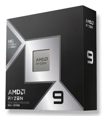 Produktbild von AMD Ryzen 9 9950X3D2 Dual Edition, AMD Ryzen™ 9, Sockel AM5, 4 nm, Box, AMD, 9950X3D2
