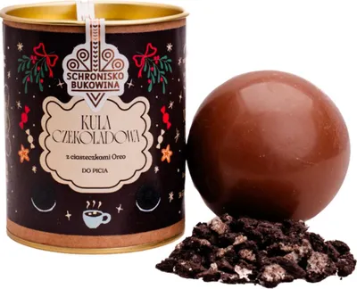 Produktbild von Schokoladenkugel mit Oreo 50g - Schronisko Bukowina