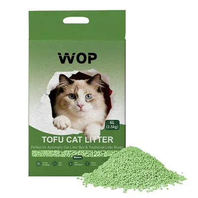 Produktbild von TOFU Katzenstreu Melone - WOP - Kattoilette