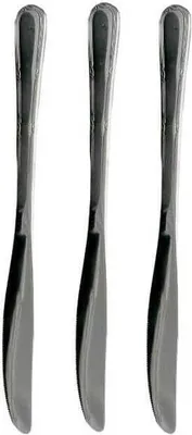 Produktbild von Edelstahlmesser NATALIA 3-teiliges Set, glänzend, gemustert