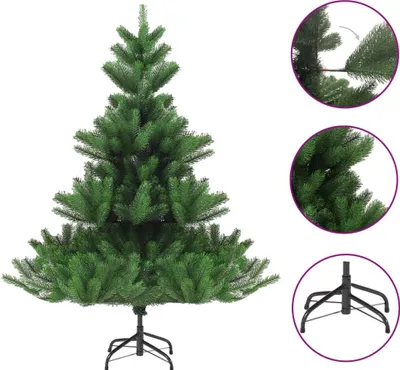 Immagine prodotto di The Living Store Albero di Natale artificiale Abete Nordmann Verde 150 cm