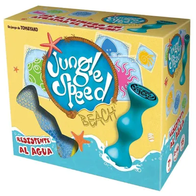 Produktbild von Jungle Speed Beach jsbeac01es Brettspiel Spielzeug ab 1 Jahren