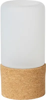 Produktbild von Duni 183188 Kerzenständer Kork, Glas Weiß