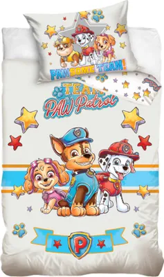 Zdjęcie produktu dla Paw Patrol Baby Kleinkind Stars Pościel Linon / Renforcé