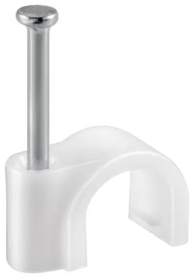Immagine prodotto di goobay clip per cavo bianco 10 mm (100 pezzi)