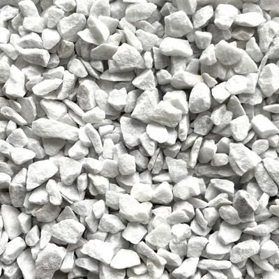 Produktbild von Dekosteine Farbsteine 9-13mm - 1kg Bunte Steine WEISS