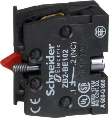 Zdjęcie produktu dla Schneider Electric ZB2BE102, Czarny, -25 - 70 °C