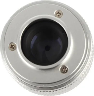 Image de Objectif, Téléobjectif caméra Objectif 35 Mm F1.7 Verre optique avec Légèreté f��r Objectif caméra (Argent)