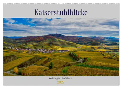 Produktbild von Kaiserstuhlblicke (Wandkalender 2027 DIN A2 quer), CALVENDO Monatskalender