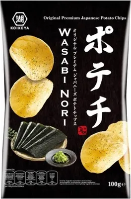 Produktbild von KOIKEYA Potato Chips Wasabi Nori 100g
