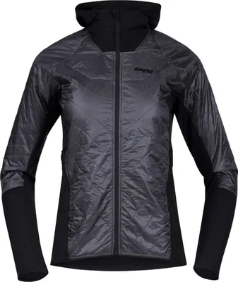 Produktbild von Bergans Cecilie Light Insulated Hybrid Women Solid Dark Grey/Black S Outdoor Jacke