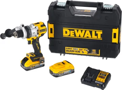 Immagine prodotto di DeWalt DCD 1007 H2T Avvitatore a percussione a batteria 18 V 169 Nm Brushless + 2x batteria Powerstack 5,0 Ah + caricabatteria + TSTAK