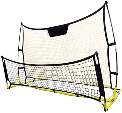 Image de 2 en 1 Soccer Rebounder Barrière de rebond Pliable Barrière de rebond Filet d'entraînement Kickback Barrière de rebond Net Buts de football Filet d'entraînement