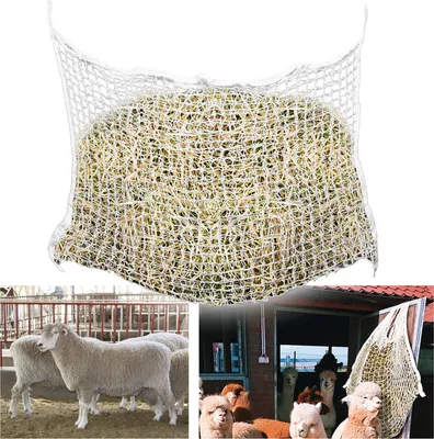 Obrázek produktu pro Síť na seno Jopassy Síť na seno Stojan na seno Síť na seno Síť na seno Vak na seno Síť na krmivo, koně Extra úzká síť 3 cm Síť 1 kus 160 x 100 cm