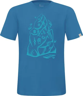 Produktbild von Montura SPIRE T-Shirt Herren (MTGC06X), Farbe:850-B.BLUE, Größe:S