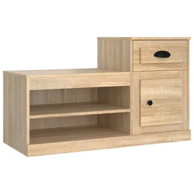 Immagine prodotto di vidaXL Scarpiera in rovere Sonoma 100x42x60 cm materiale in legno