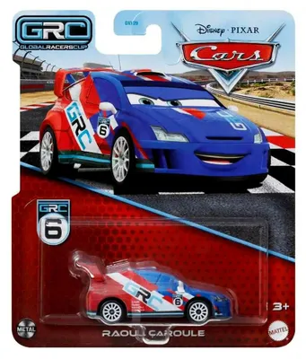 Produktbild von Disney Pixar Cars HTY12, Auto, 3 Jahr(e), Metall, Blau, Rot, Weiß