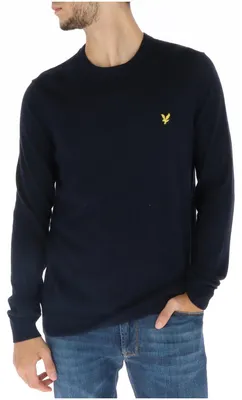 Productafbeelding van Lyle & Scott Breimode Heren Bluaw - KN2110VC - Maat L