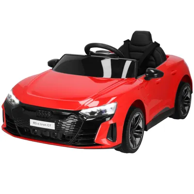 Immagine prodotto di Springos® Audi RS e-tron GT Auto elettrica per bambini con telecomando 4x4 Pneumatici EVA Radio USB Musica Luci LED Batteria 12V Auto elettrica per bambini
